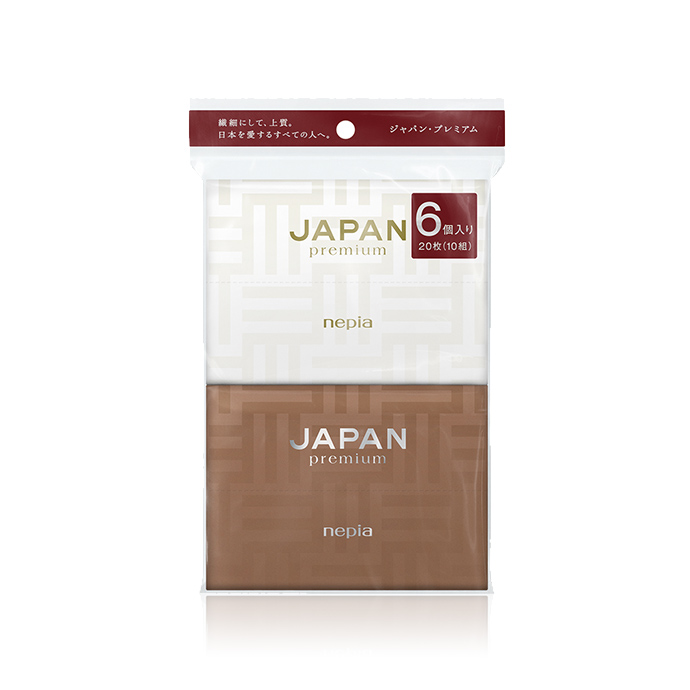 ネピア JAPAN premium ポケットティシュ10組 6コパック